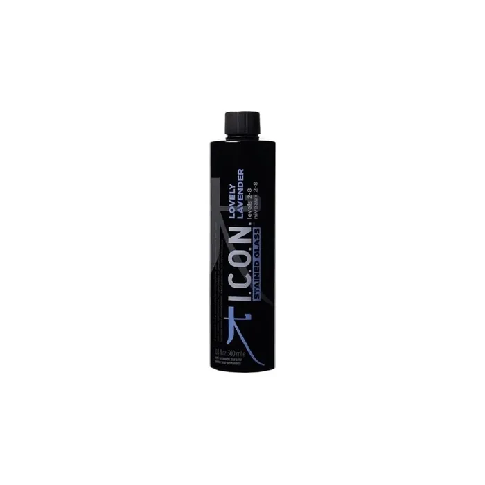 Icon Stained Glass Semi Permanent Hair Color Lovely Lavender 300ml