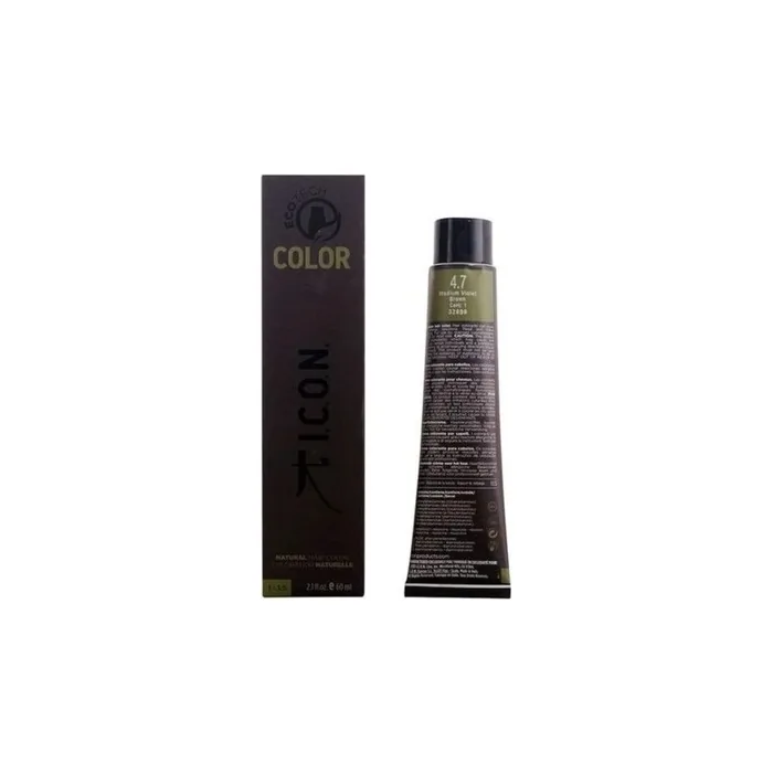 Ecotech Color Natural Color 4.7 Medium Violet Brown 60ml
