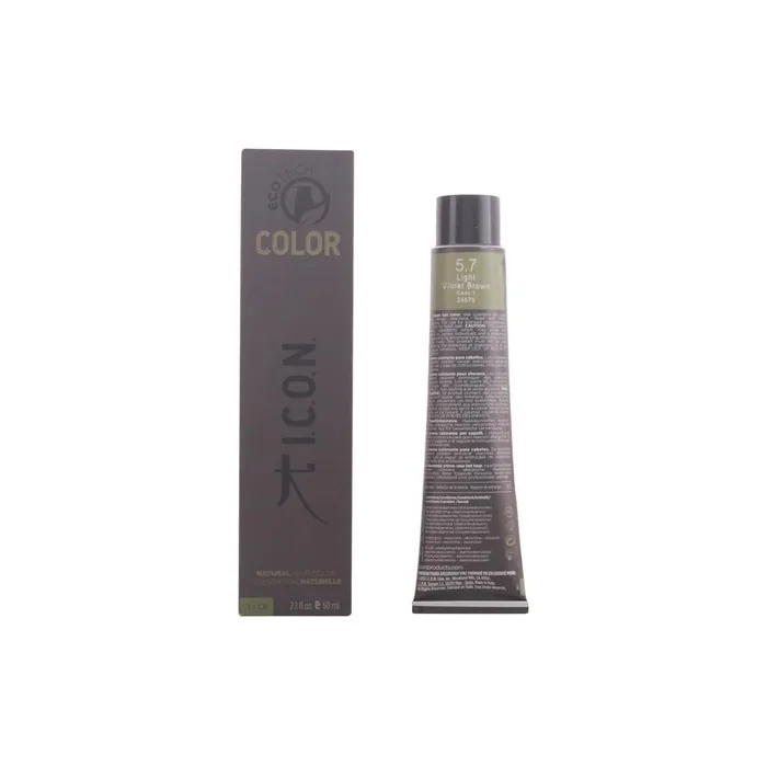 I.C.O.N. Ecotech Color Natural Permanent Coloration Light Violet Brown Number 5.7