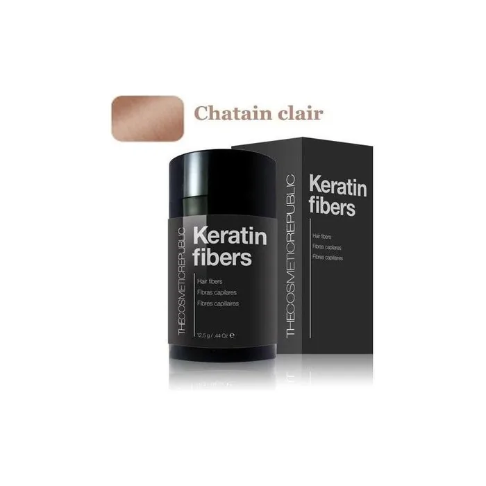 Keratin Fibers Light Brown Color 25g