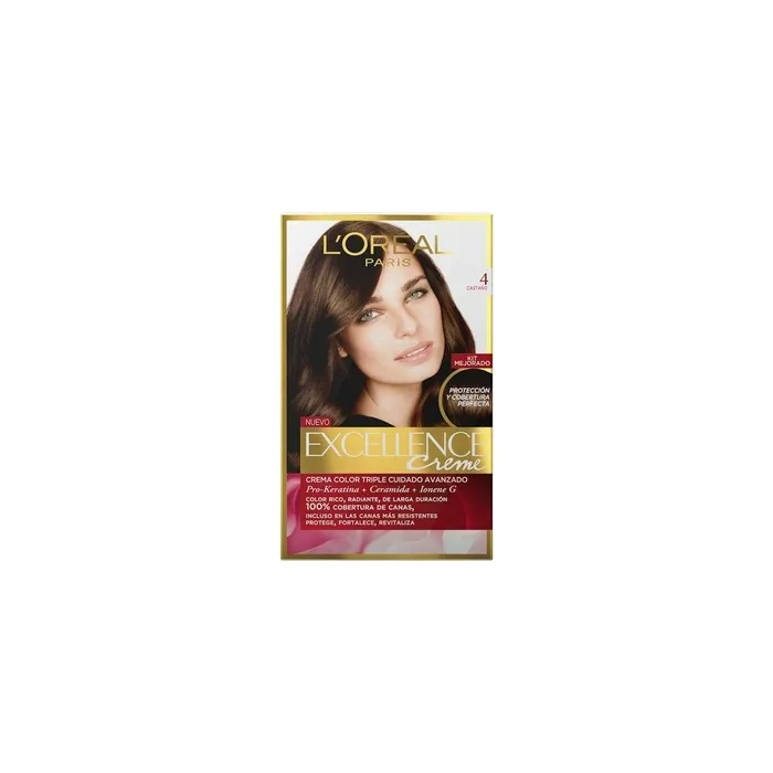 L'Oral Excellence N 4 Castao Hair Color