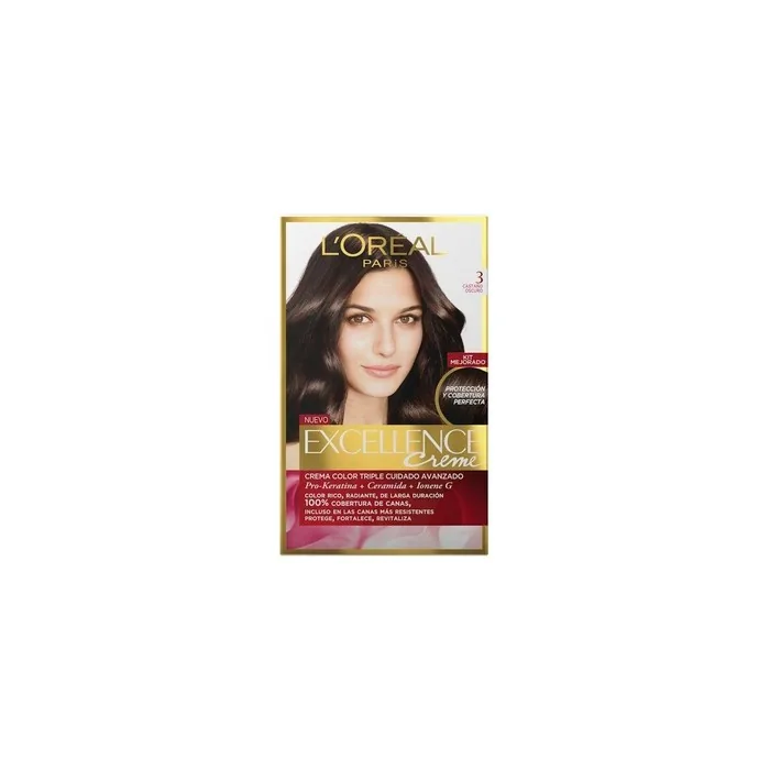 L'Oreal Excellence No 3 Dark Brown Hair Color