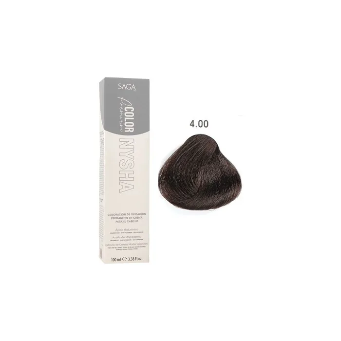 Saga Nysha Color Premium Hair Color Extra Brown 100ml