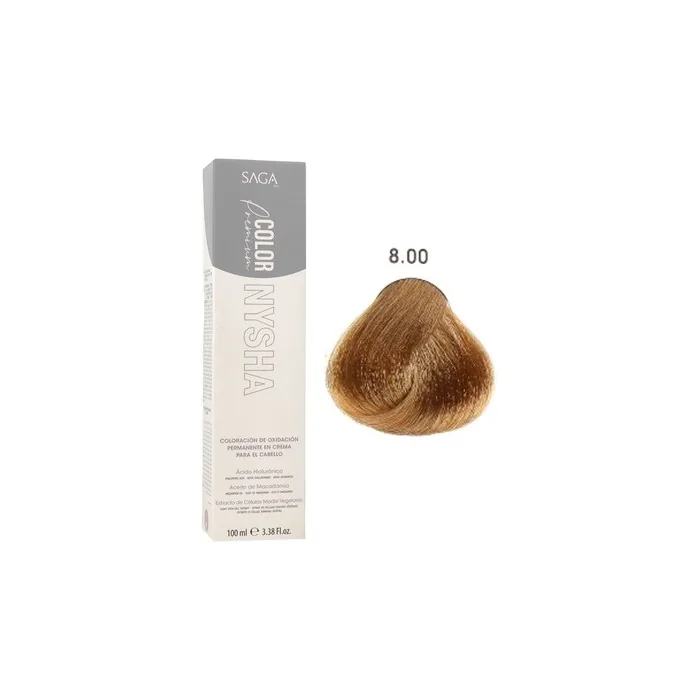 Saga Nysha Color Premium Light Blonde Extra Hair Color 100ml