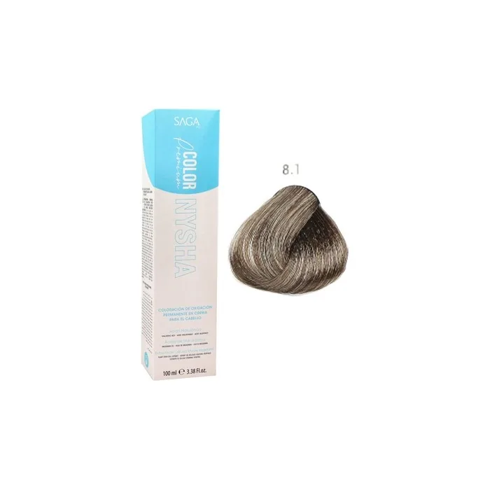 Saga Nysha Color Premium Hair Color 8.1 100ml