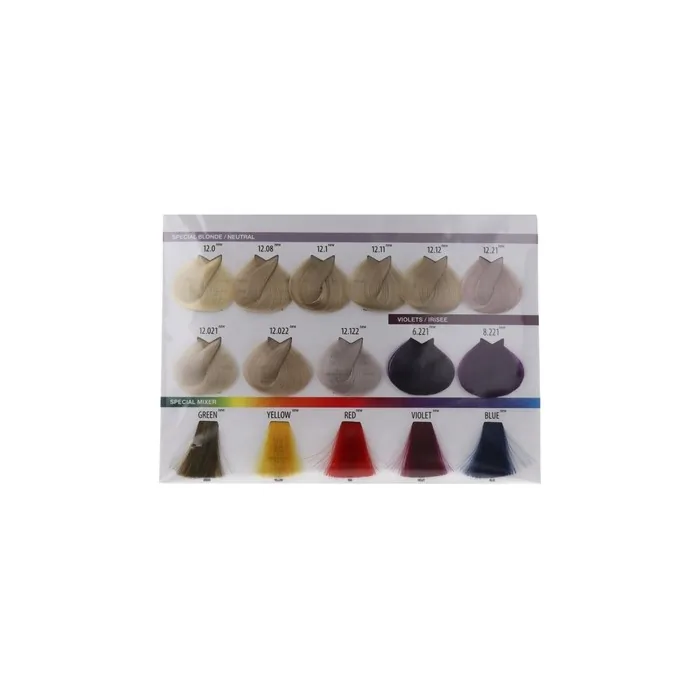 Farmavita Life Color Plus Color Chart
