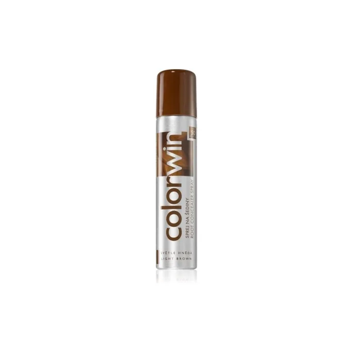 Colorwin Hair Spray Color Corrector Light Brown 75 Ml