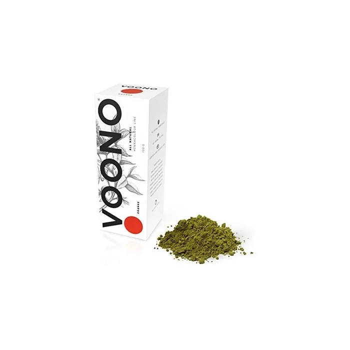 VOONO Henna Orange Plant Hair Dye 100g - 100% Natural and Vegan