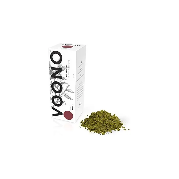VOONO Natural Hair Colour Henna Rose Brown