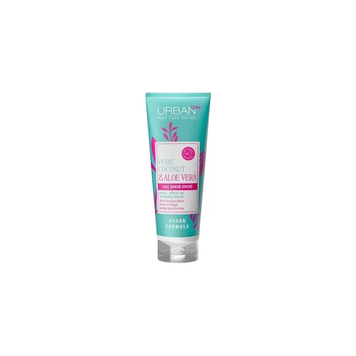 URBAN Care Pure Coconut & Aloe Vera Colored Hair Coloring Conditioner 250ml - Vegan
