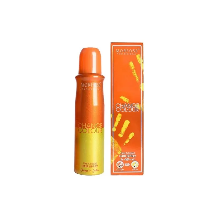 Morfose Change Color Hair Spray 150ml Orange to Yellow
