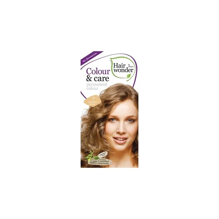 Hairwonder Colour & Care 7 Medium Blond Hair Color