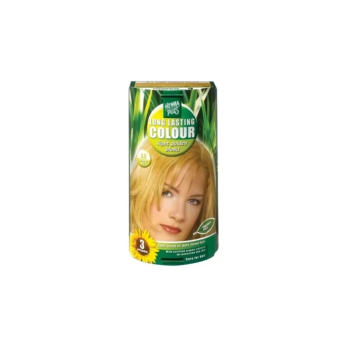 Hennaplus Lasting 832 Light Golden Blond Hair Color