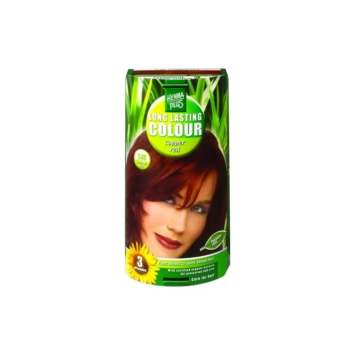 Hennaplus Lasting 746 Copper Red Hair Color