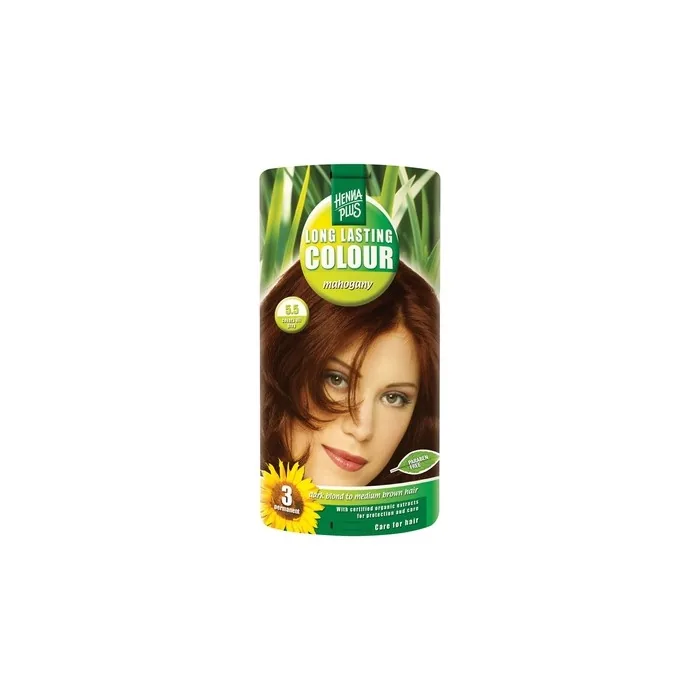Hennaplus Lasting 55 Mahogany Hair Dye