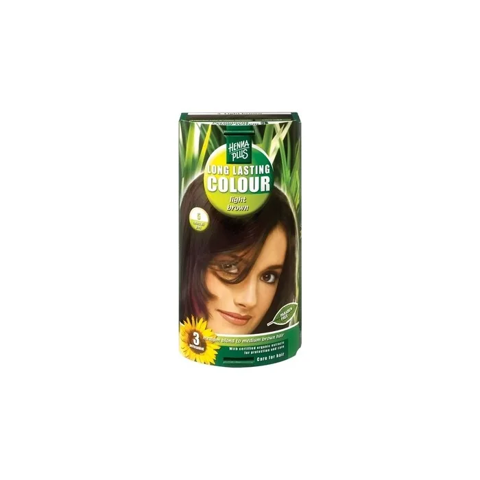Hennaplus Lasting 5 Light Brown Hair Color