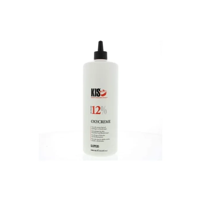 KIS Oxycreme Developer for All Hair Colors and Bleaches 12% 40% Volume 1000ml
