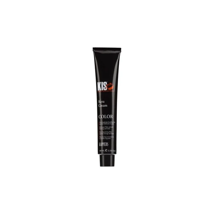 KIS KeraCream Color Permanent Hair Color Cream 100ml Green High Coverage Intensive Hair Color Keratin Infusion - Animal Friendly & Sustainable