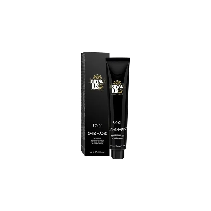 Royal KIS SafeShades Permanent Hair Color Cream 100ml 5C High Coverage Long-Lasting Color Natural Shine Hair Without PPD, MEA, and Resorcinol