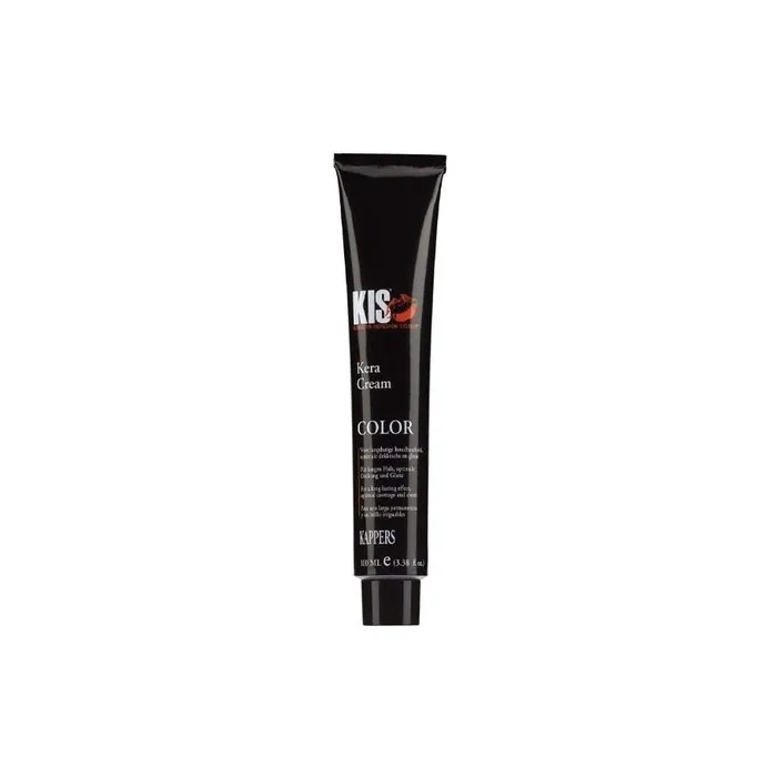 KIS KeraCream Color Permanent Hair Colour Cream 100ml 1N High Coverage Intense Hair Colour Keratin Infusion Animal Friendly & Sustainable