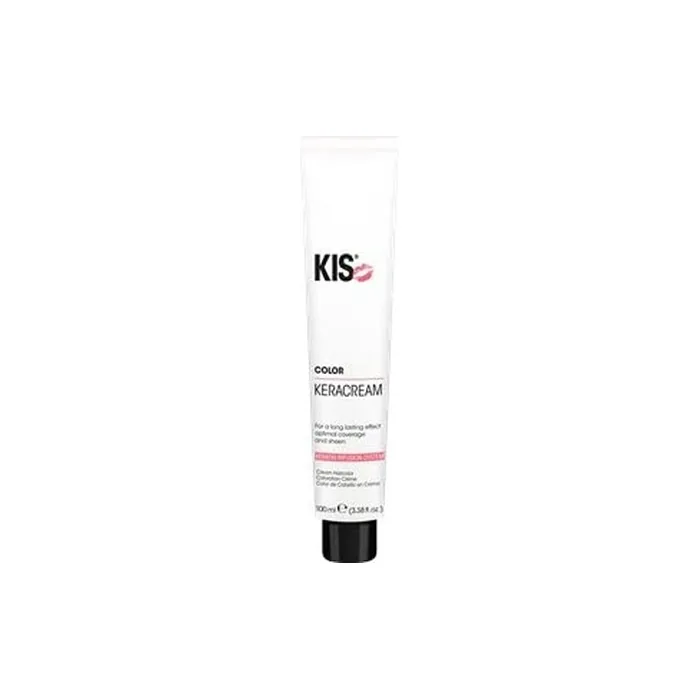 KIS KeraCream Color Permanent Hair Color Cream 100ml 7GI High Coverage Intensive Hair Color Keratin Infusion - Pet Friendly & Sustainable