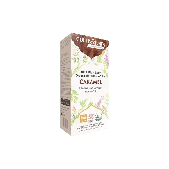 Cultivator's Organic Herbal Hair Colour Caramel 100g