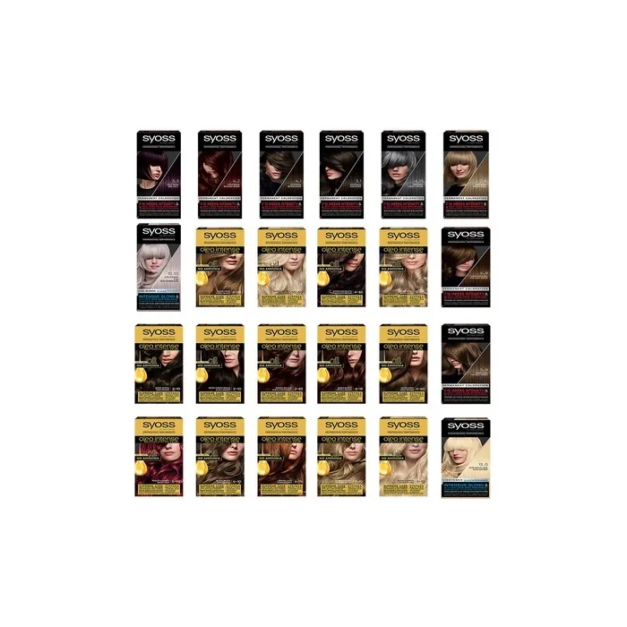 Syoss Color Baseline permanent hair dye 5-8 Satin Hazelnut, 115ml