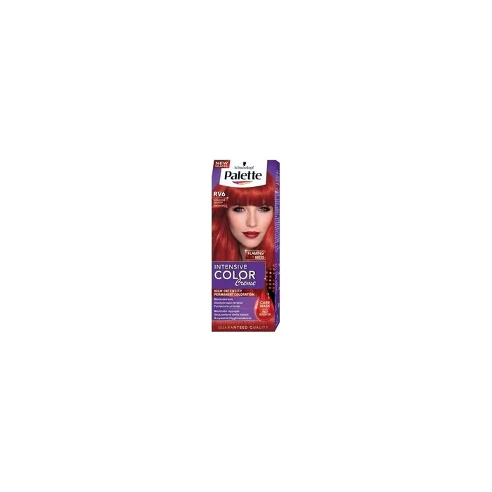 Palette Intensive Color Creme RV6 Scarlet Red Permanent Hair Color