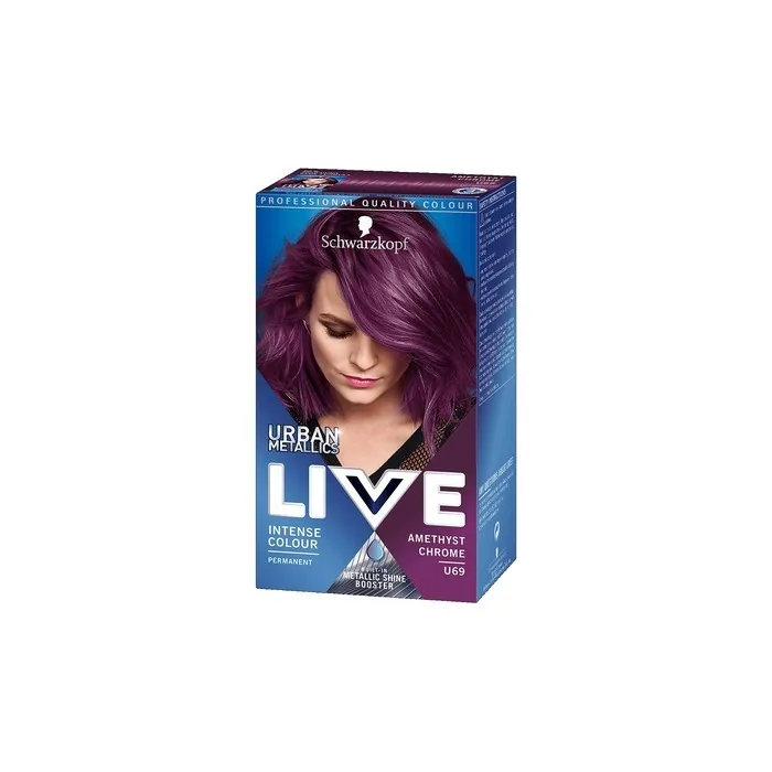Live Urban Metallic Hair Color U69 Amethyst Chrome