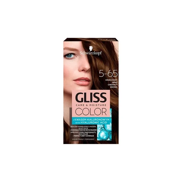 Schwarzkopf Schwarzkopf Gliss Color Cream Hair Dye No 565 Chestnut Brown