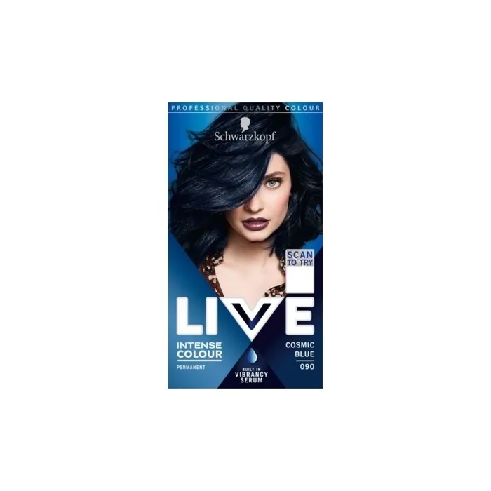 Schwarzkopf Live Intense Colour Hair Dye 090 Cosmic Blue