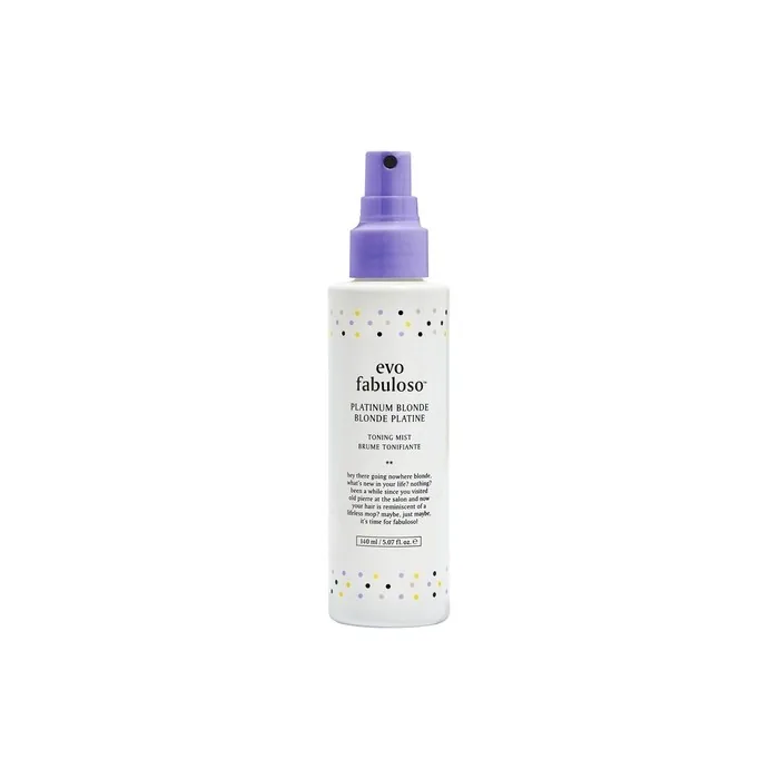 evo Fabuloso Platinum Blonde Toning Mist 140ml