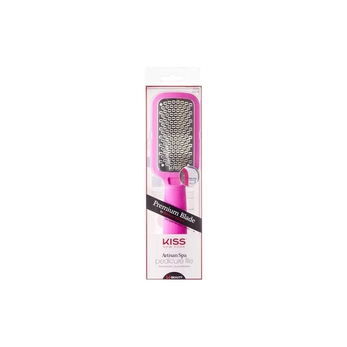 KISS Professional Callus Remover Artisan Spa Pedicure File Premium Blade FF01 Pink