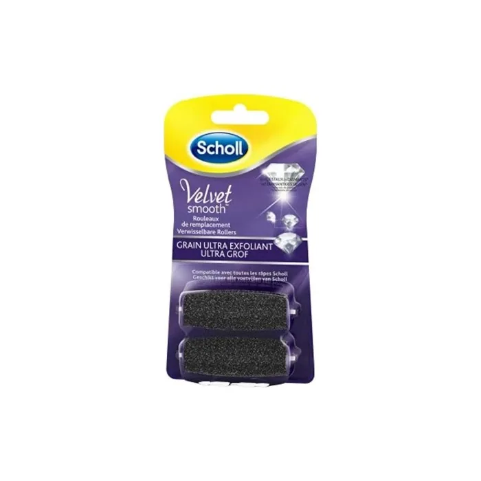 Scholl Replacement Rollers for Electric Callus Remover - Pack of 2