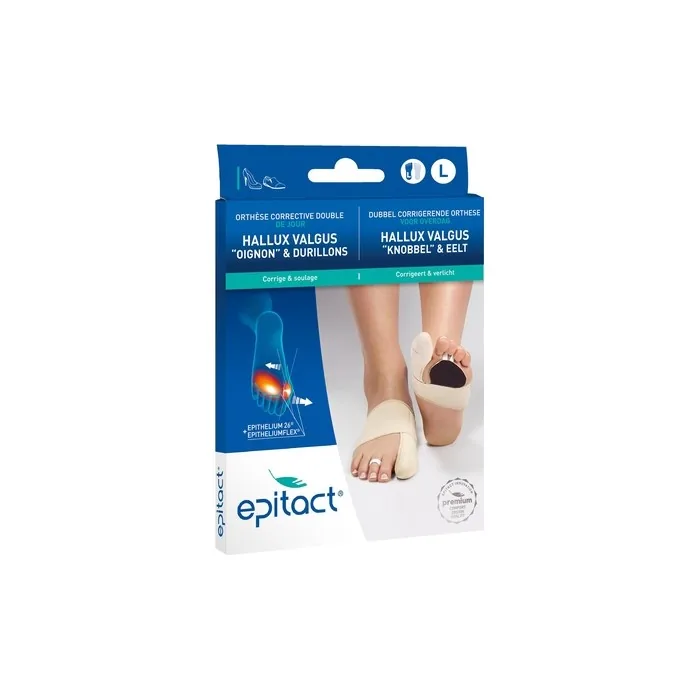 Epitact Hallux Valgus Knobbel+ Eelt Left - Large