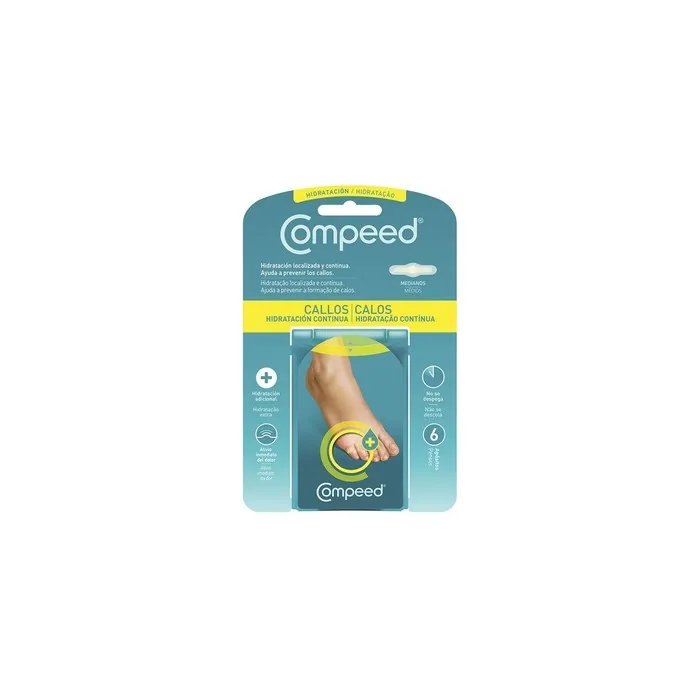 Compeed Calluses Continuous Hydration 6 Units By Compeed