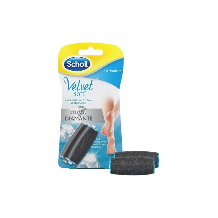 Scholl Velvet Smooth Diamond Pedi Refill Regular Coarse