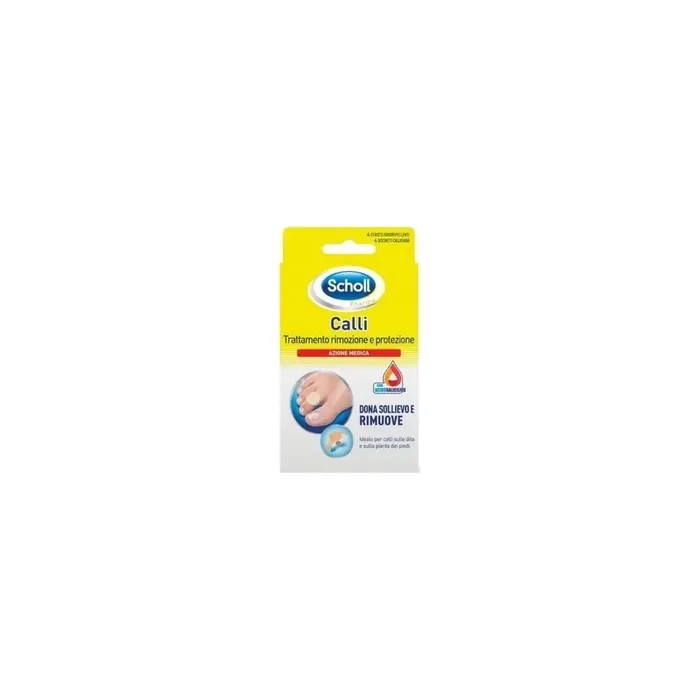 Scholl's Wellness Company Dr Scholl Callus Treatment Removal And Protection 4 Patches 4 Discs