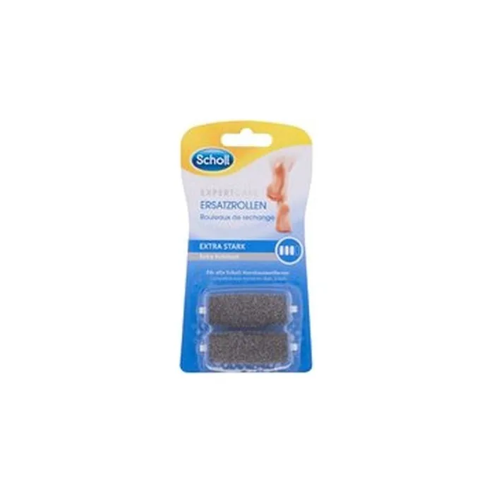 Scholl Velvet Smooth Diamond Replacement Roller Heads Extra Rough 2 Pieces