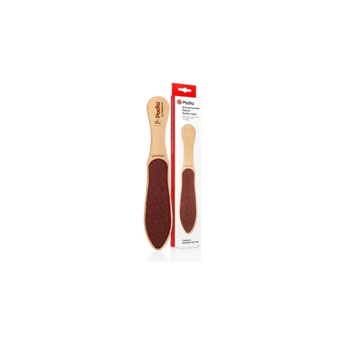 Podia Wooden Foot File - Double Sided Rasp