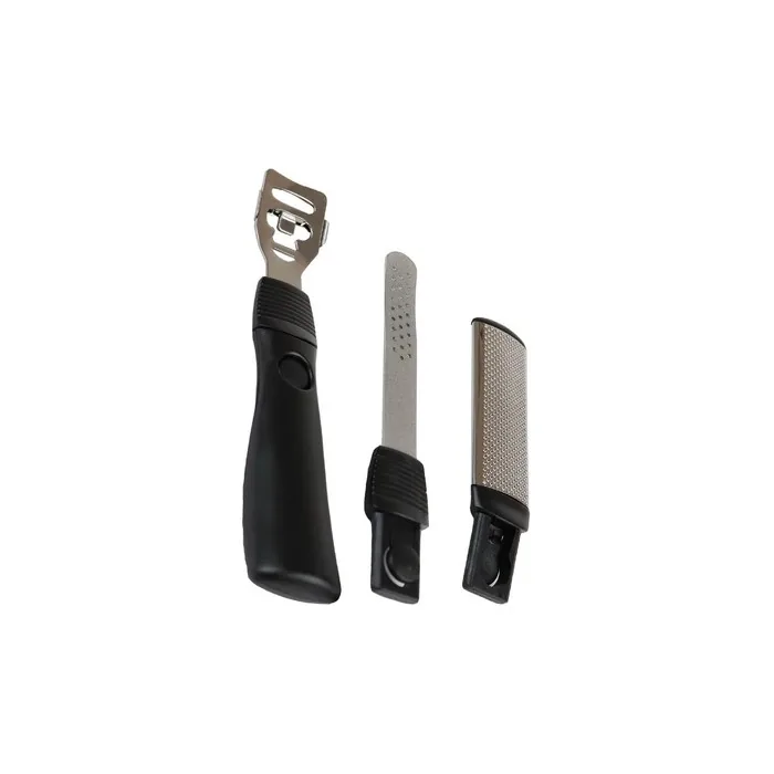 Camille Milano Stainless Steel Callus Remover with Plastic Handle
