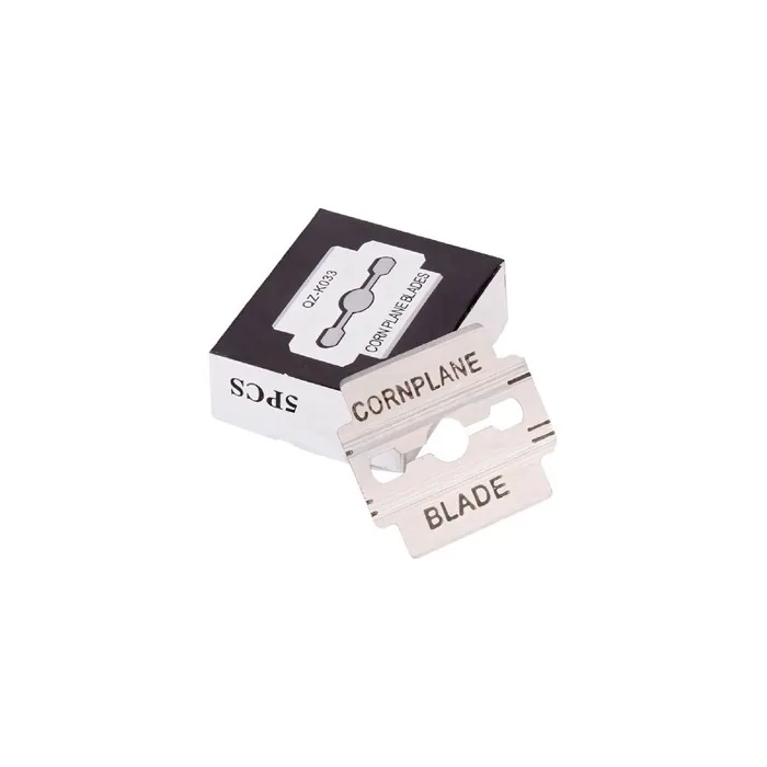 Camille Milano Replacement Blades for Callus Remover Stainless Steel 10 Pieces 3.5x2.5cm