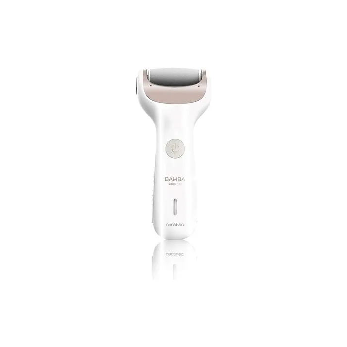 Cecotec Bamba Skincare Silky Electric Foot File with Rechargeable Battery 2 Modes Includes 2 Different Rollers Ergonomic Design