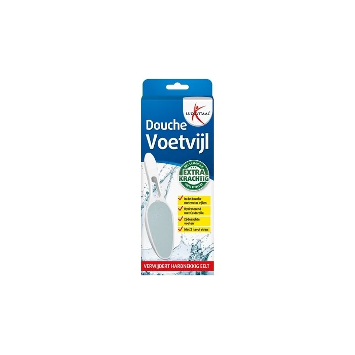 Lucovitaal Foot File Shower