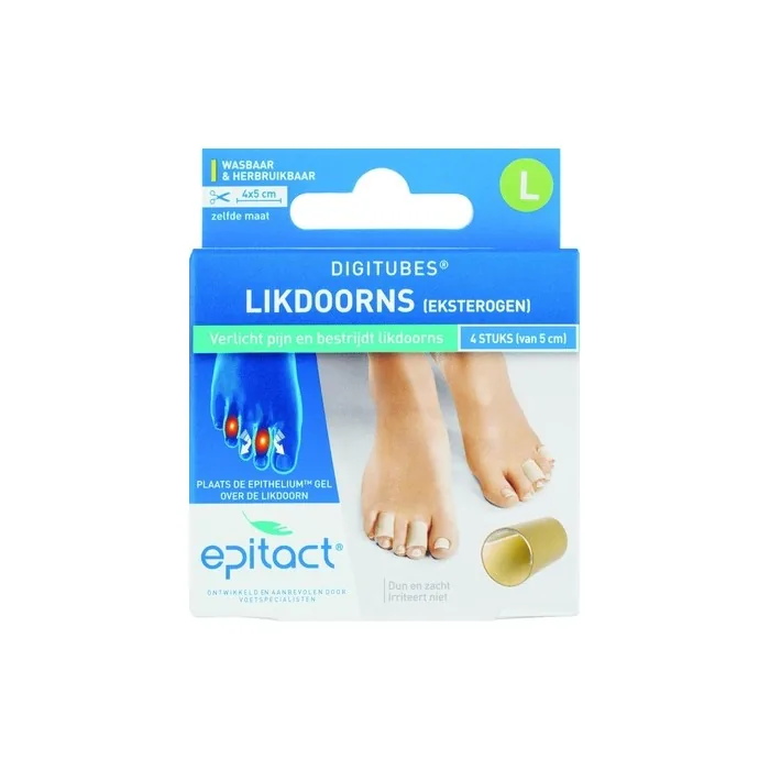 Epitact Digitube Toe Protector For Corns And Calluses 5 Cm Large