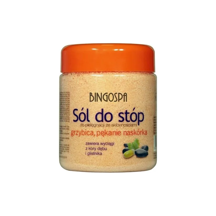 Bingospa Salt for Athlete's Foot Cracks Between Toes 550g