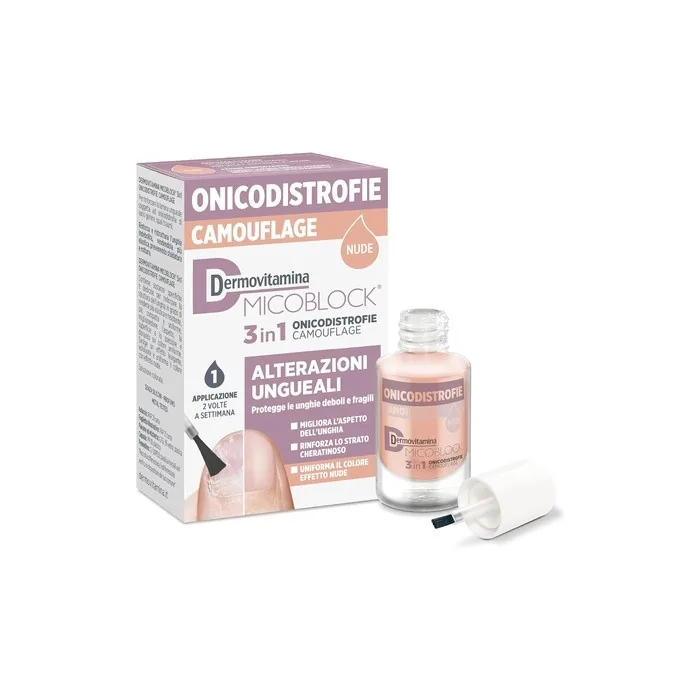 Dermovitamina Micoblock 3 in 1 Onychodystrophy Camouflage 8ml