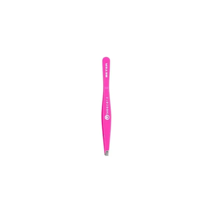 Beter Beter Tweezers Magnetic Straight Tip Pink