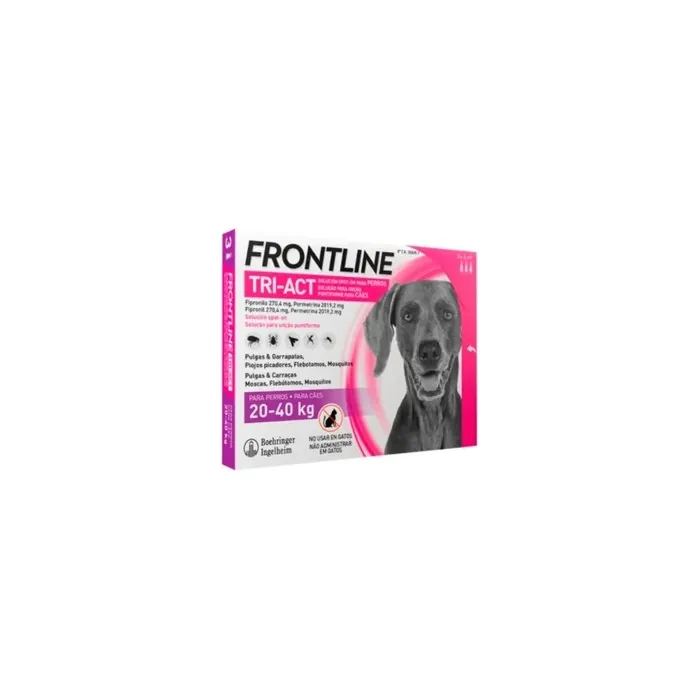 Frontline Frontline Triact For Dogs 2040 Kg 3 Units