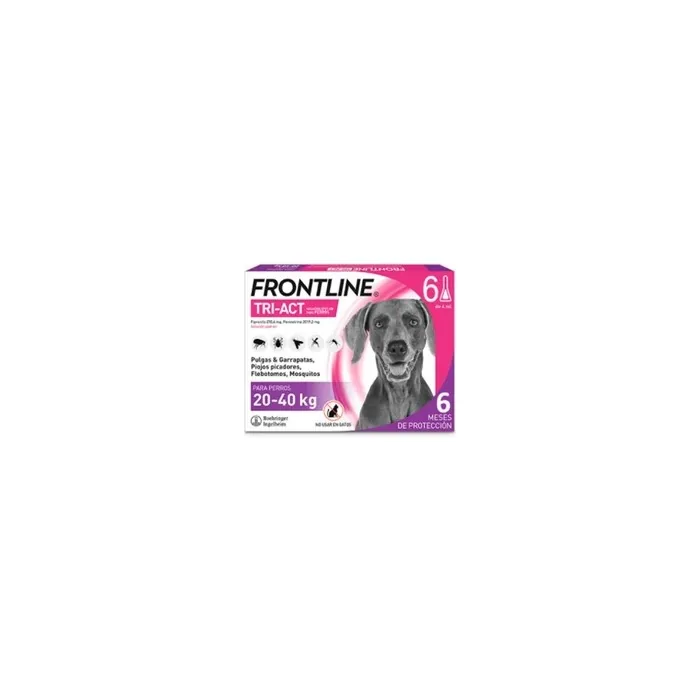 Frontline Frontline Triact For Dogs 2040 Kg 6 Units